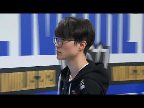 Faker is sad after losing to DWG again