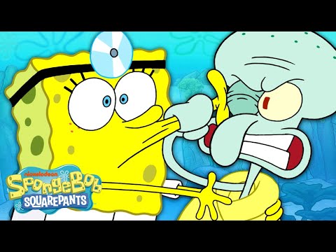 イカの休日｜イカワードの病み上がり｜スポンジ・ボブ (Squid's Day Off  | Squidward's Sick Daze | SpongeBob)