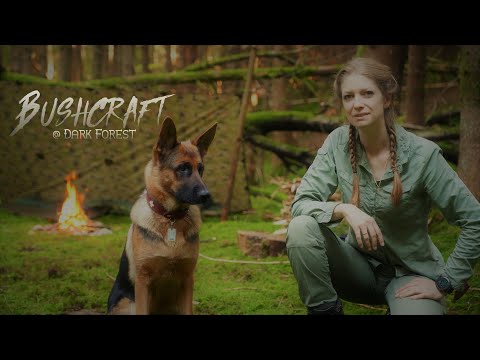 🌲​🌲​​Auf dunklen Pfaden 🔥 Bushcrafttour im Bayerischen Wald🦊​