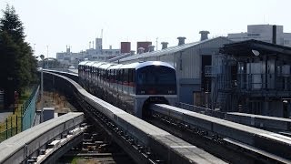 preview picture of video '東京モノレール昭和島駅 Tokyo Monorail Showajima Station'