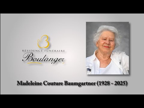 Madeleine Couture Baumgartner (1928 - 2025)