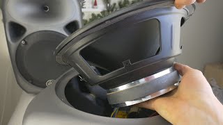 Video thumbnail for Teardown Wharfedale Titan 12 PA speaker by Techscrew