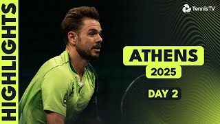 Download lagu Wawrinka Vs Van De Zandschulp; Muller, Struff & More Feature | Athens 2025 Day 2 Highlights mp3
