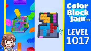 Solution du Niveau 1017 de Color Block Jam