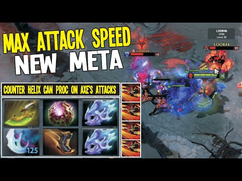 Axe New Meta Max Attack Speed By Goodwin 50 Kills | Dota 2 Gameplay