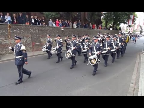 Schützenfest in Hemmerden 2019 Aufmarsch und Regimentsabnahme