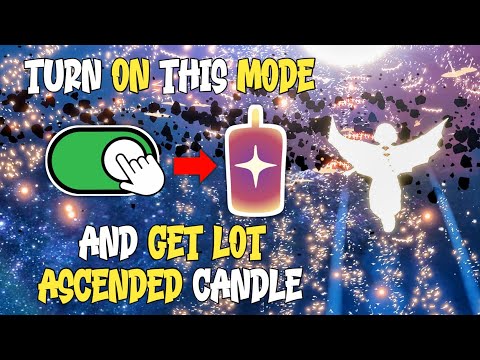 Get lots Ascended candle only using this mode | Sky Children of the Light