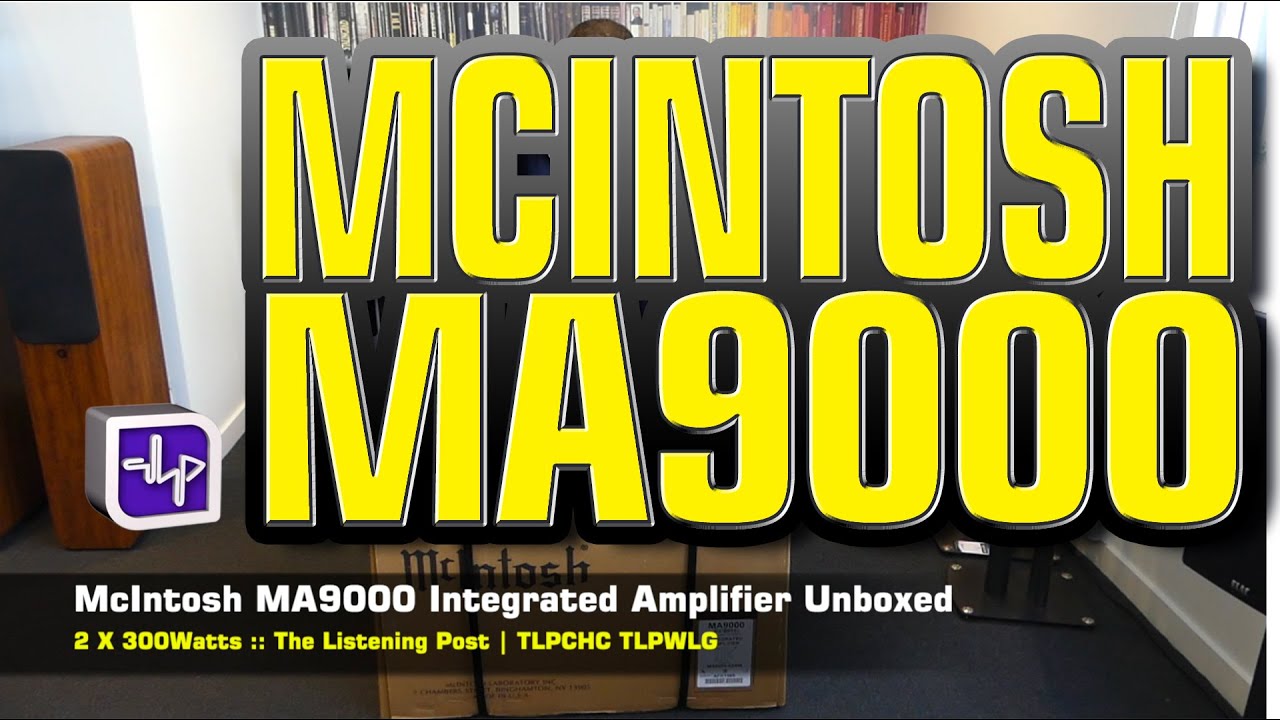 video Amply nghe nhạc Mclntosh MA9000 chính hãng 0