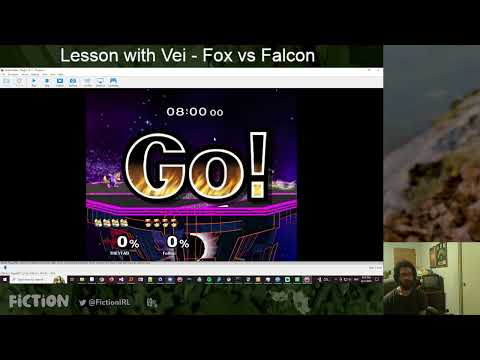 Fiction Melee Lesson ft. Vei - Fox vs Falcon