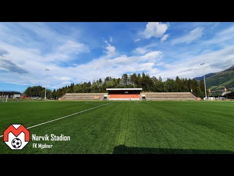 Narvik Stadion in Ofoten Norway | Stadium of FK Mjølner
