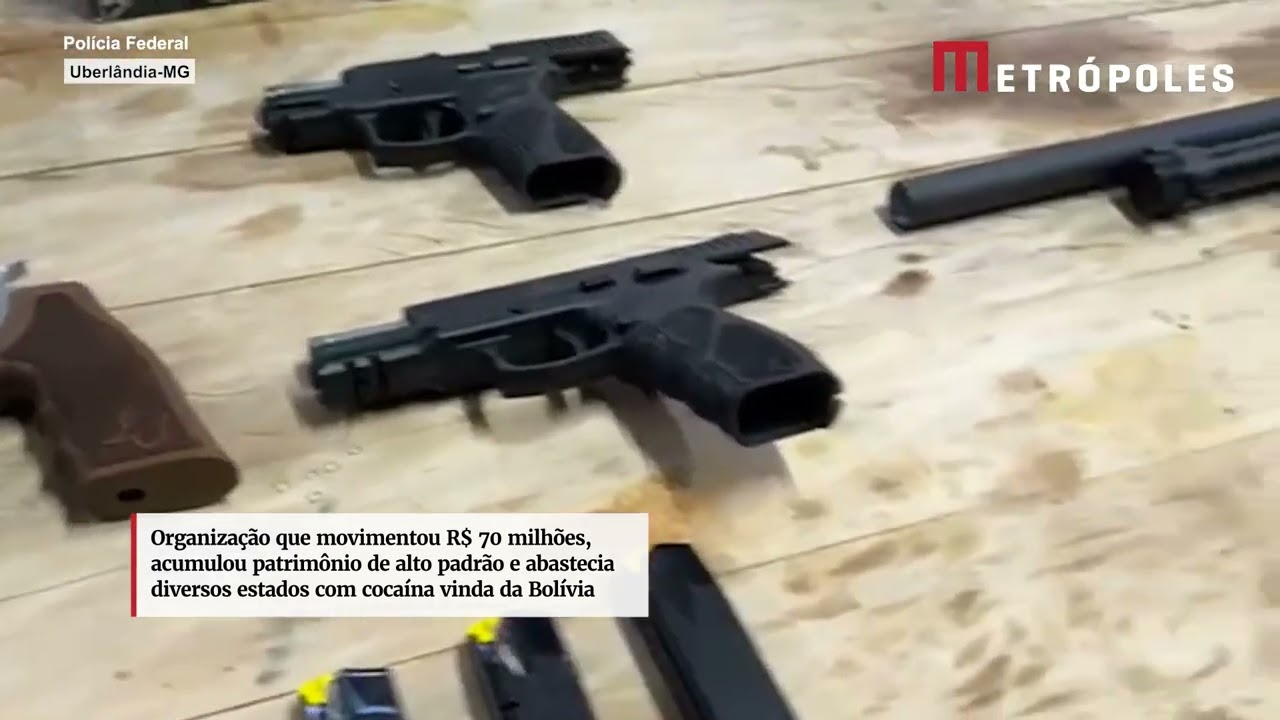 Família do tráfico em MG vivia no luxo com dinheiro lavado da cocaína