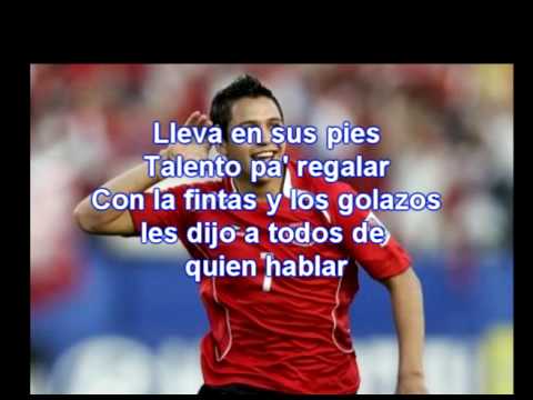 TOMO COMO REY - EL NIÑO MARAVILLA ALEXIS SANCHEZ (LETRA)