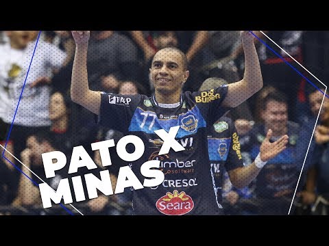 PATO FUTSAL 3 x 3 MINAS - GOLS - LNF 2018
