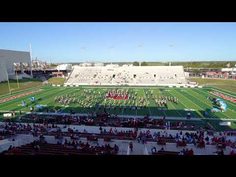 2022 Lamar University High School Band Day Halftime