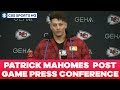 Patrick Mahomes Post Game Press Conference: AFC Divisional Round | CBS Sports HQ