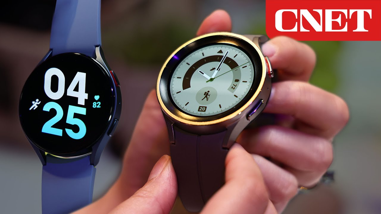 Galaxy Watch 5 and Watch 5 Pro: Bye Bye Bezel
