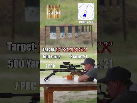 7mm PRC - 500 yards BlackJack Challenge