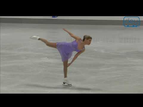 Erica HARTL. Oberstdorf 2018. Silver Ladies II - Free Skating. 19 place