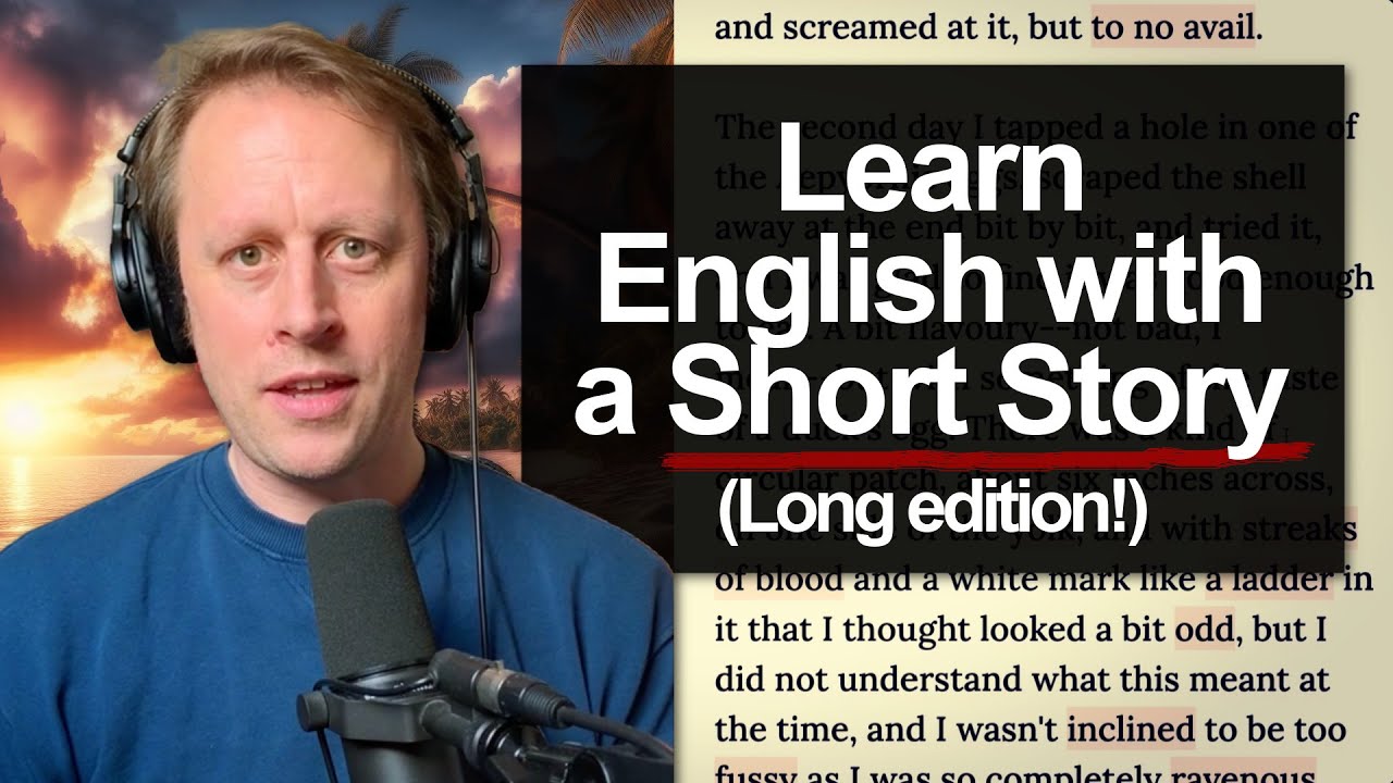 875. Aepyornis Island by HG Wells 🏝️🥚 (Learn English with a Short Story)