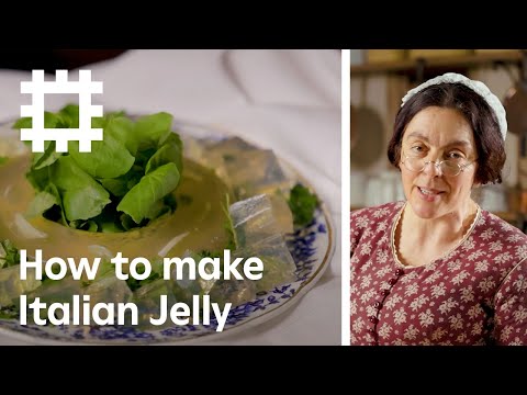 如何製作意大利果凍--維多利亞式方法 (How to Make Italian Jelly — The Victorian Way)