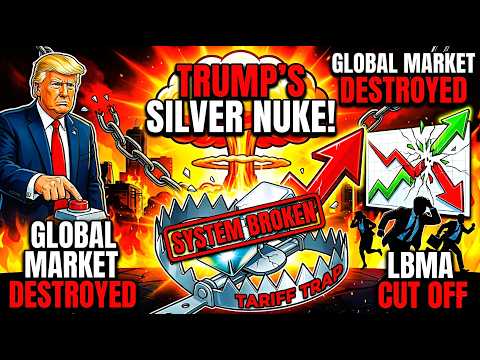The "Greenland Tariff" Just Killed The Silver Market | 10% Tariffs Just Cut Off LBMA