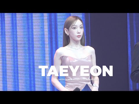 [4K Fancam] Taeyeon Queendom 2 Opening Pre-Recording (Part 1) l 태연 직캠 퀸덤2 오픈닝 사전녹화