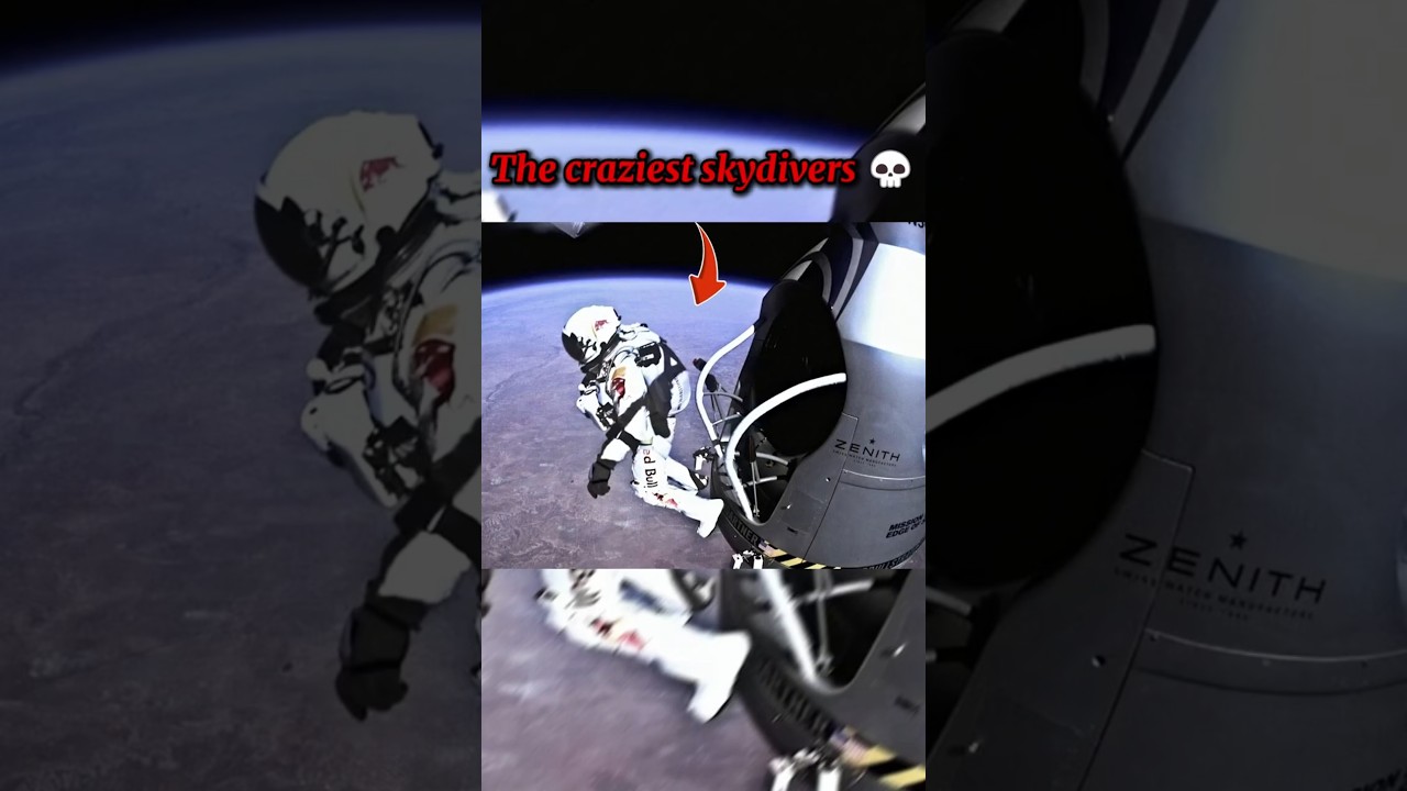 The most insane skydivers 💀 #skydiving