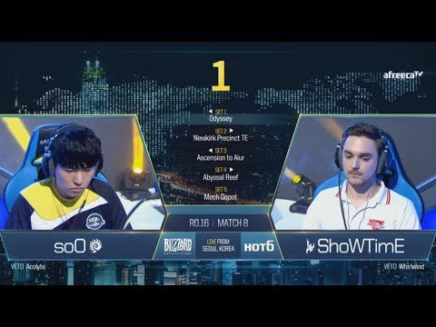 [GSL vs. the World 2017] Ro.16 Day2 Match4 soO vs ShoWTimE