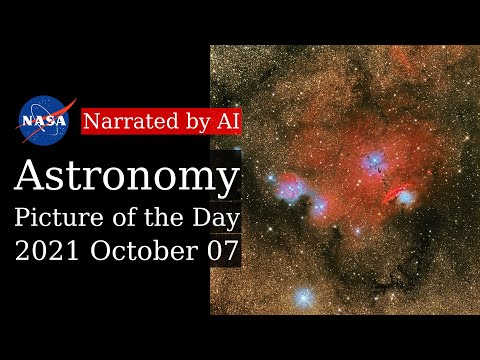 APOD: 2021-10-07 - NGC 6559: East of the Lagoon (Narrated by Joanna)