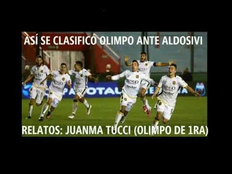 OLIMPO 1 (4) ALDOSIVI 1 (3) Copa Argentina 2018 (relato Juanma Tucci)