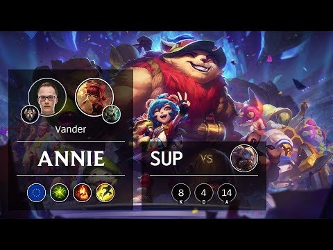 Annie Support vs Poppy - EUW Challenger Patch 9.23