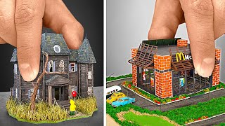 I Made Top 7 Miniature Houses - From the Scariest to the Very Famous! 🏡🌟