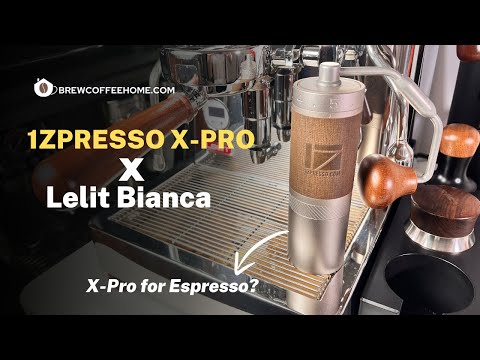 Is 1Zpresso X PRO Good for Espresso?  Espresso Workflow with Lelit Bianca