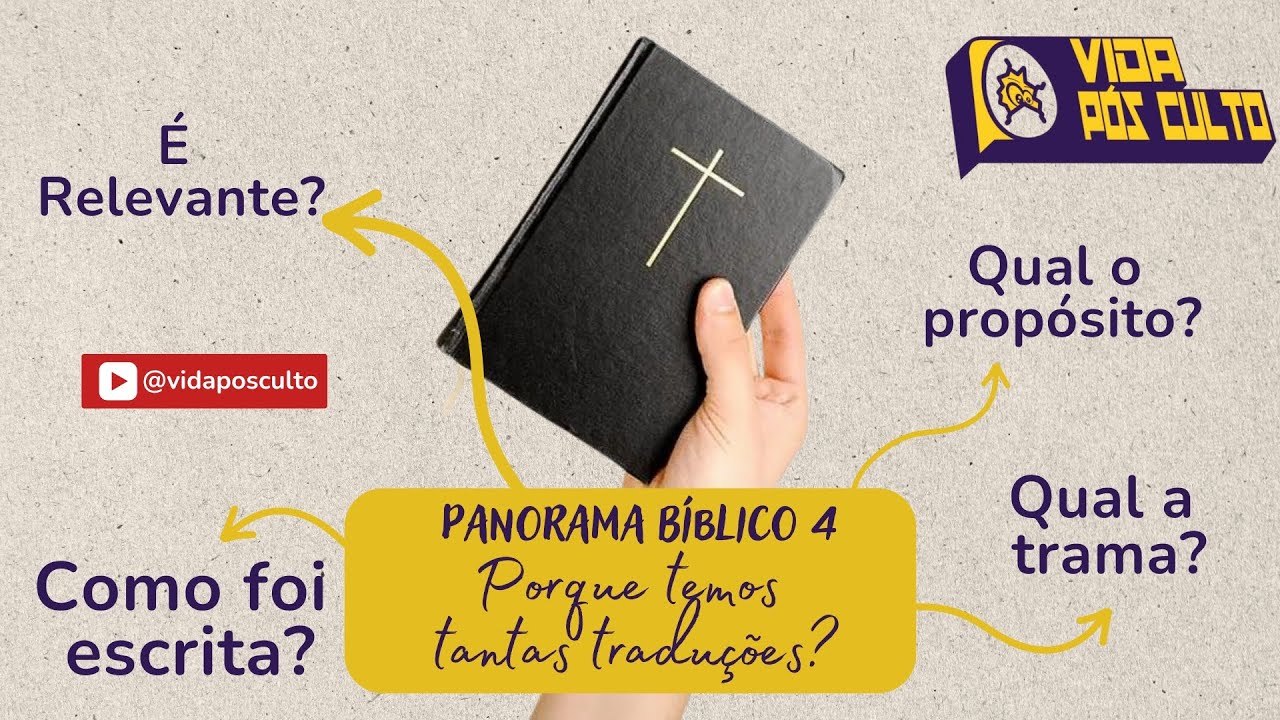 Panorama bíblico - 4. Porque temos tantas traduções?