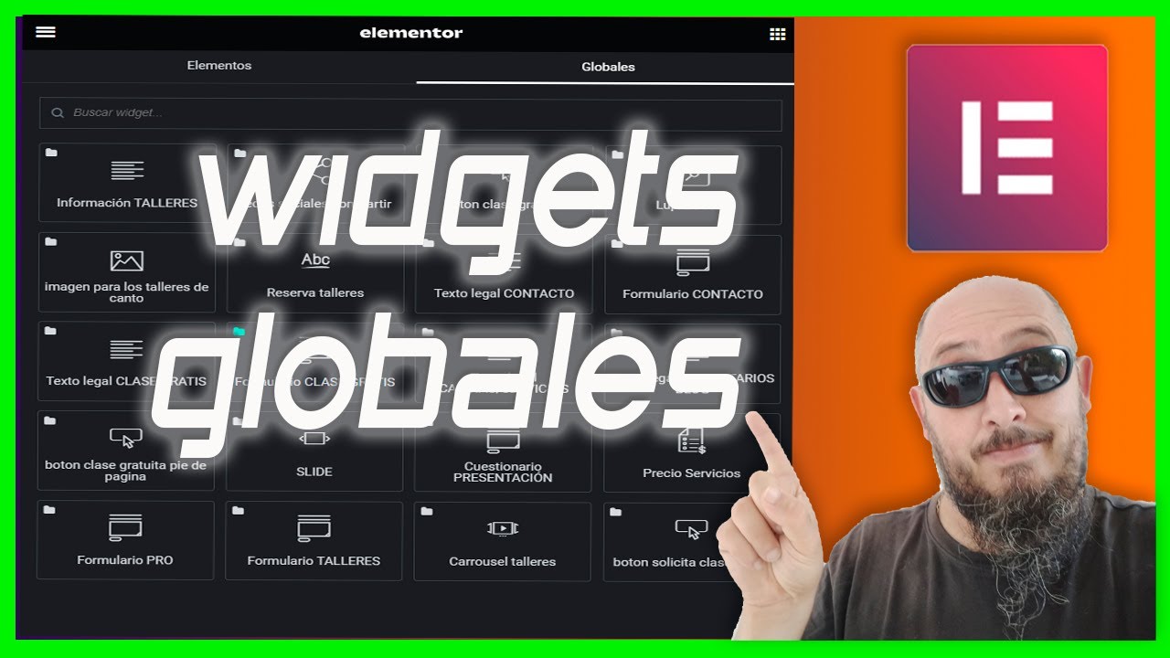 ✅ How to create global widgets with Elementor