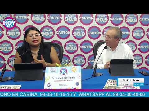 THR Noticias con Susana Melchor y Victor Ortiz a través de la 90.9 FM