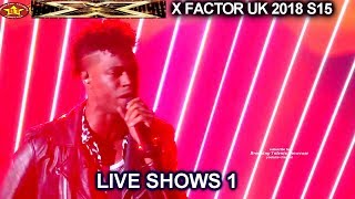 Dalton Harris “Life Of Mars” AMAZING VOCALS The Boys | Live Shows 1 X Factor UK 2018