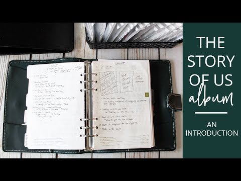 Introduction to Stories of Us Album | 6x8 Ali Edwards Inspired Story Album