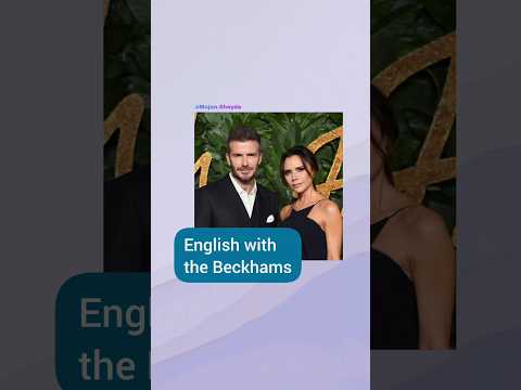 Learn English with the Beckhams