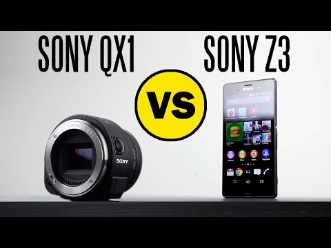 Sony QX1 Vs Sony Xperia Z3 Camera Comparison