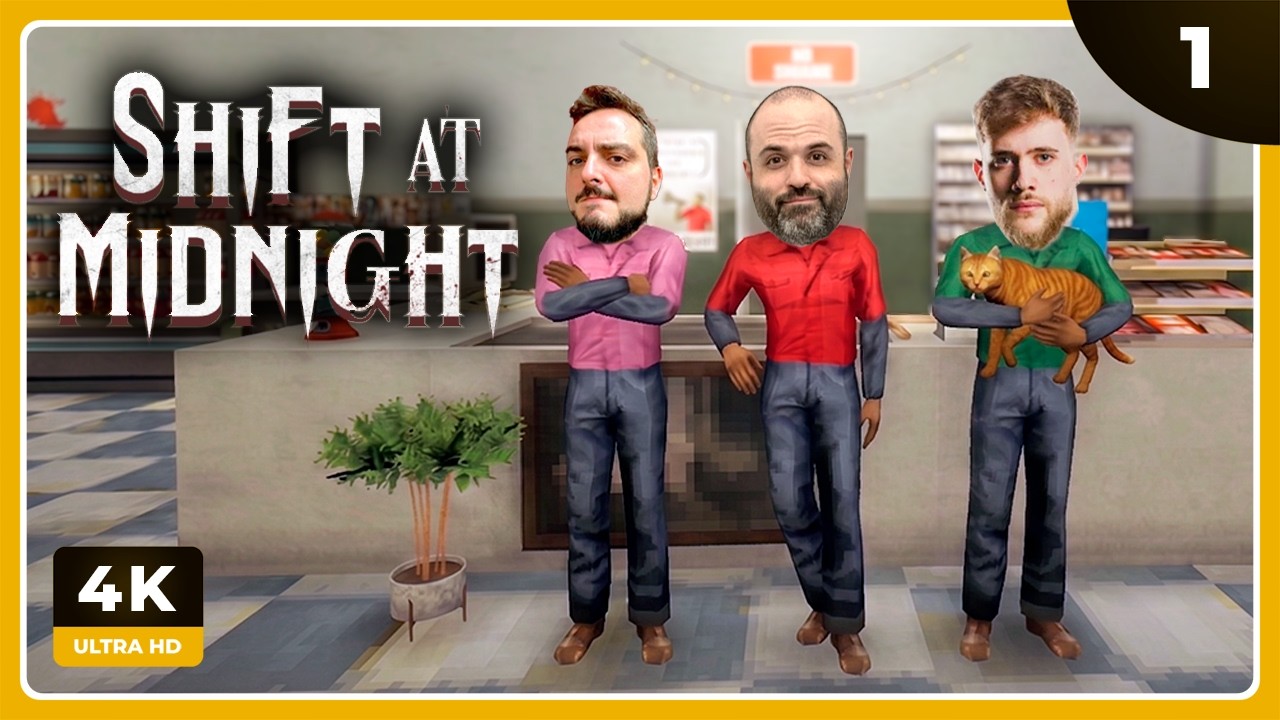 CONTRATADOS EN EL SUPERMERCADO (c/ Carola + Serpi) | SHIFT AT MIDNIGHT Gameplay Español