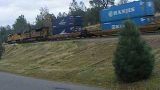 preview picture of video 'Railfanning Oroville, California: 20 Nov 2008'