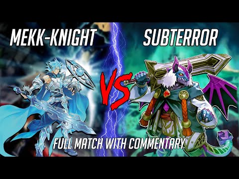 Yu-Gi-Oh! Pure Mekk Knight Vs Subterror - Locals Feature Match (March 2020)