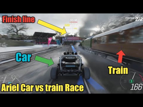 Forza horizon 4 | Ariel nomad vs Lner 4472 flying scotsman | Car vs train race | forza horizon 4 ps5