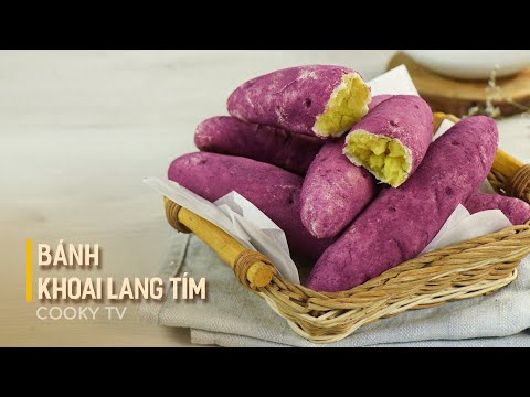Bánh khoai lang tím