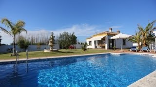 preview picture of video 'chalet conil piscina privada conilplaya'