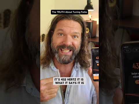 The Truth About Tuning Forks - 432Hz #432hz #frequency #energy #healingfrequencies #tuningforks