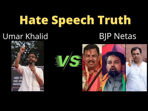 Hate Speech Truth | Umar Khalid V/S BJP leaders