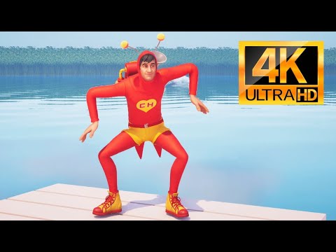 Chapolin Colorado fazendo dancinhas no Fortnite - 4K 60fps