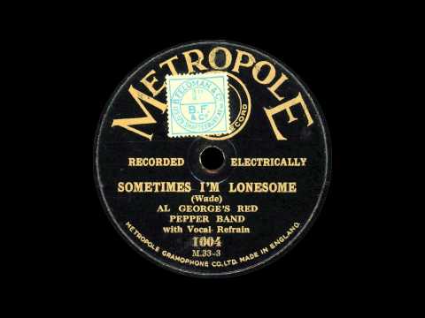 Jack Harris and his Embassy Club Band with Tom Burke - Sometimes I'm Lonesome - 1928